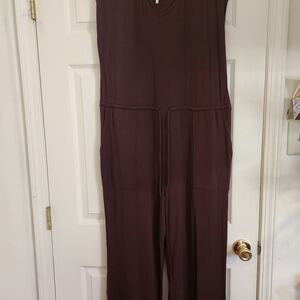 Soma Sleeveless Jumpsuit - Dark Brown